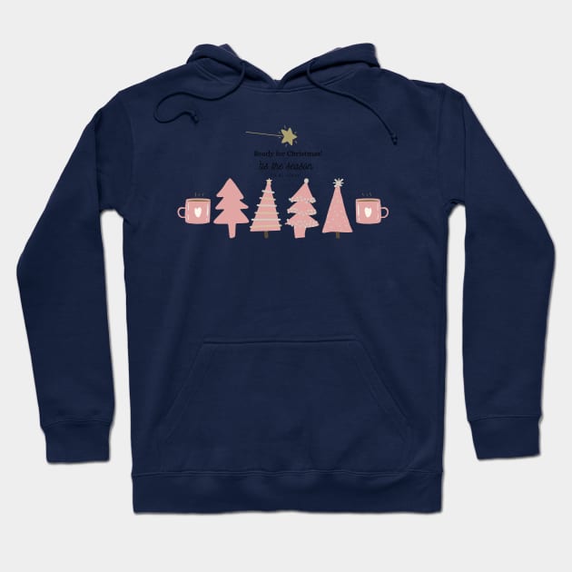 jolly forest ready for christmas Hoodie by PrintDesignStudios